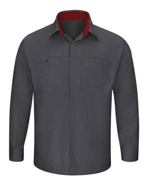 Performance Plus Long Sleeve Shirt with OilBlok Technology - Tall Sizes | USA Decoration