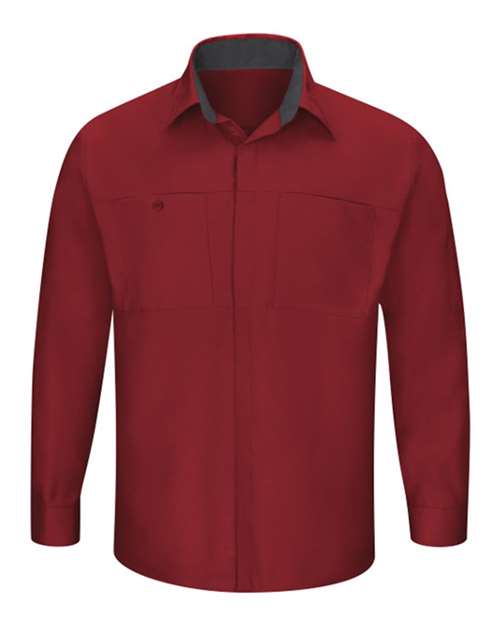 Performance Plus Long Sleeve Shirt with OilBlok Technology - Tall Sizes | USA Decoration