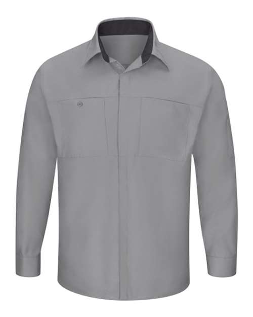 Performance Plus Long Sleeve Shirt with OilBlok Technology - Tall Sizes | USA Decoration
