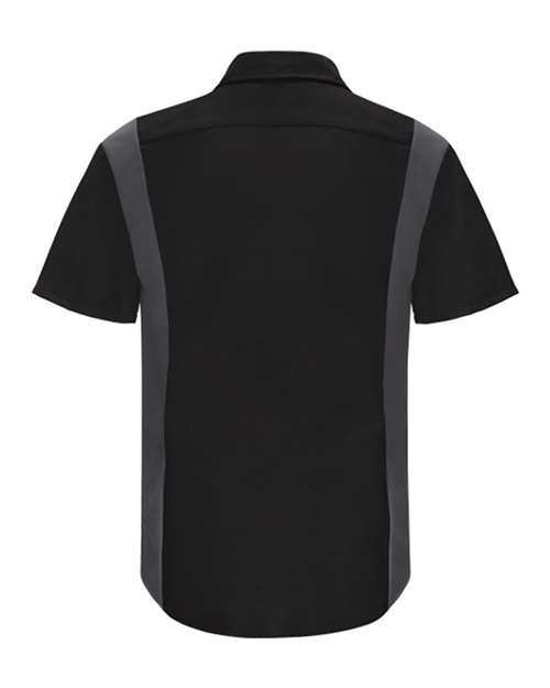 Performance Plus Short Sleeve Shirt with Oilblok Technology | USA Decoration