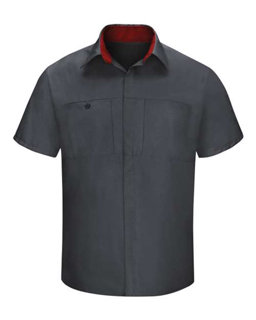 Performance Plus Short Sleeve Shirt with Oilblok Technology | USA Decoration