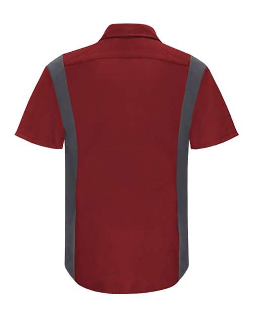 Performance Plus Short Sleeve Shirt with Oilblok Technology | USA Decoration