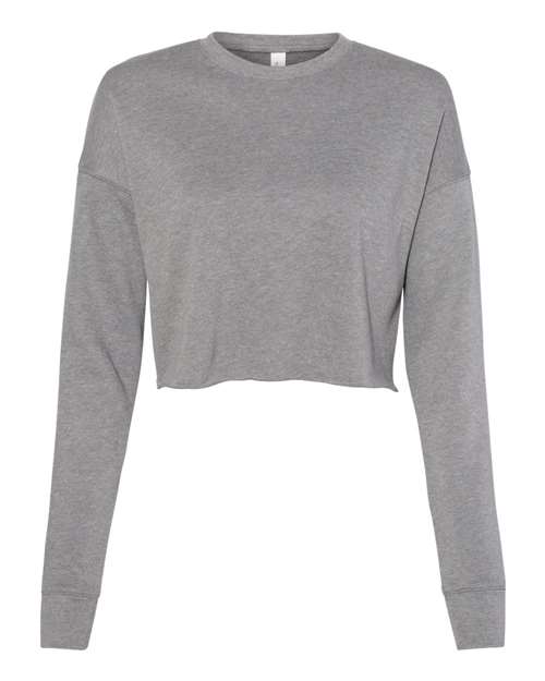 Women's Crop Crew Fleece | USA Decoration