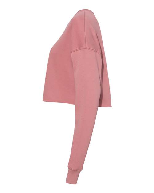 Women's Crop Crew Fleece | USA Decoration