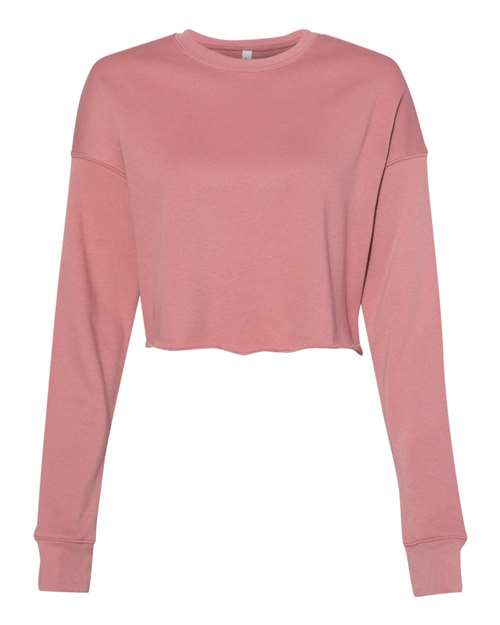 Women's Crop Crew Fleece | USA Decoration