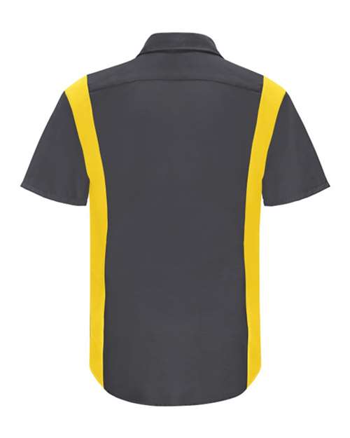 Performance Plus Short Sleeve Shirt with OilBlok Technology | Tall Sizes | USA Decoration