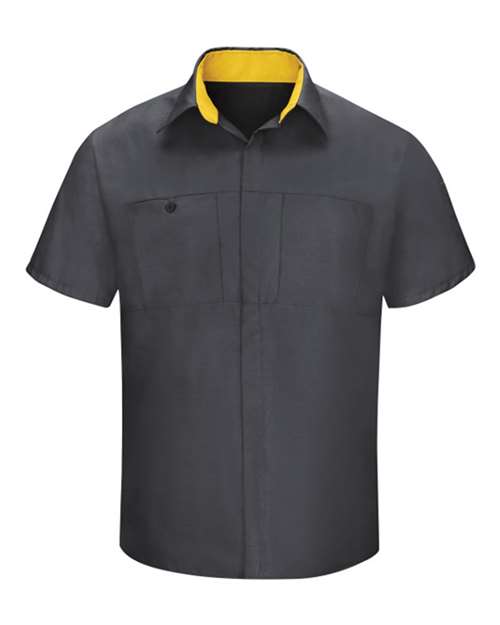 Performance Plus Short Sleeve Shirt with Oilblok Technology | USA Decoration