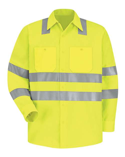 High Visibility Work Shirt Tall Sizes | USA Decoration