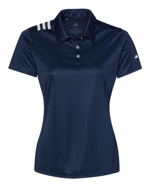 Women's 3-Stripes Shoulder Polo | USA Decoration