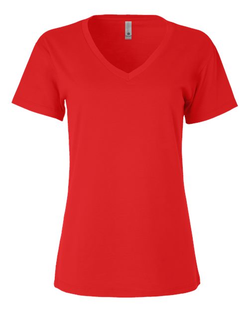 Women’s Cotton V-Neck T-Shirt | USA Decoration