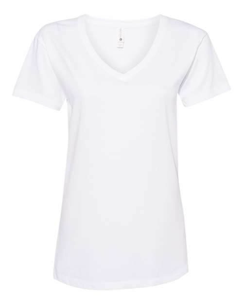 Women’s Cotton V-Neck T-Shirt | USA Decoration