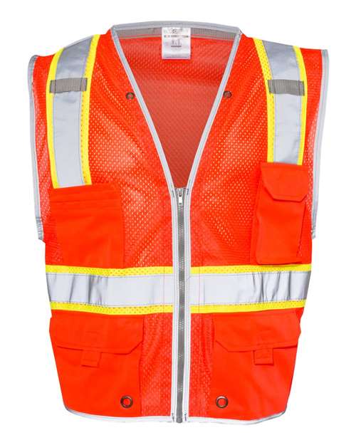Premium Brilliant Series® Heavy-Duty Class 2 Vest | USA Decoration