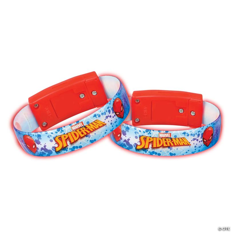 7 1/4" Marvel’s Spider-Man™ Light-Up Bracelets - 4 Pc.