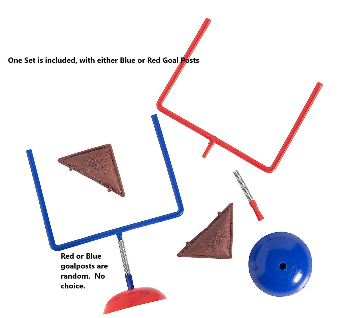 Oasis Supply Touchdown Football Cake Decorating Kit, 1 Set of Sprinkles, Rings, and Tabletop Football Game