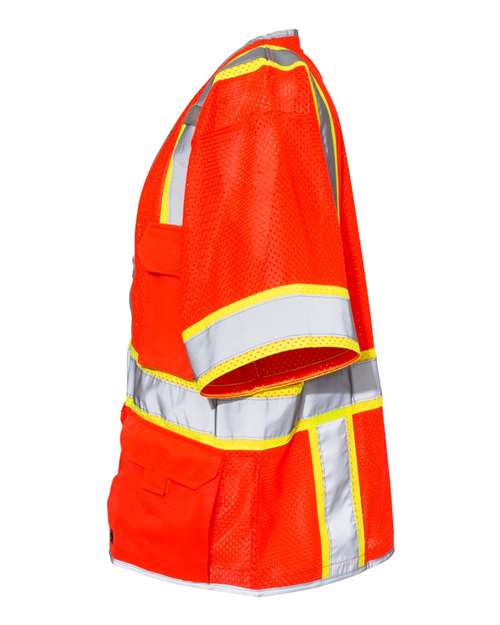 Premium Brilliant Series® Heavy Duty Class 3 Vest | USA Decoration