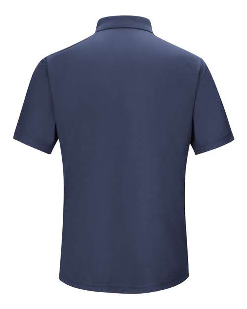 Short Sleeve Performance Knit Gripper-Front Polo | USA Decoration
