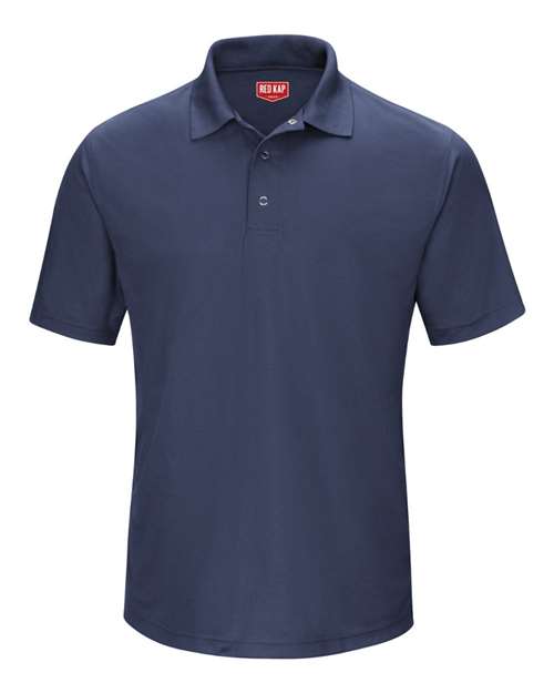 Short Sleeve Performance Knit Gripper-Front Polo | USA Decoration