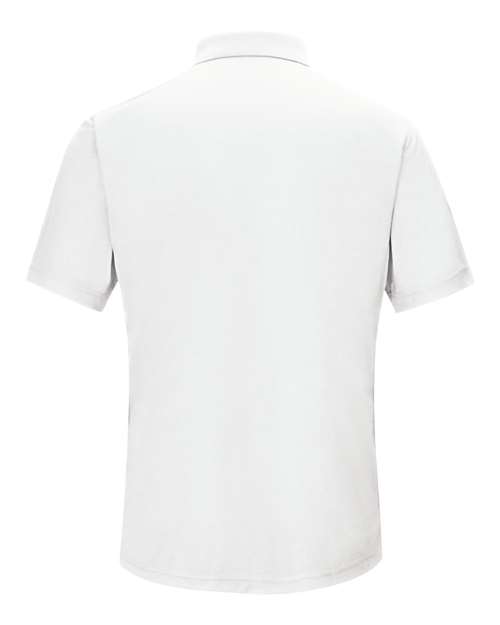 Short Sleeve Performance Knit Gripper-Front Polo | USA Decoration