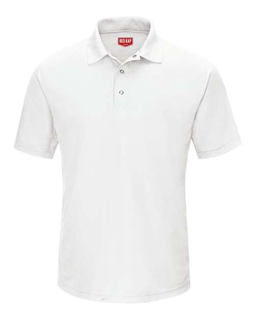 Short Sleeve Performance Knit Gripper-Front Polo | USA Decoration
