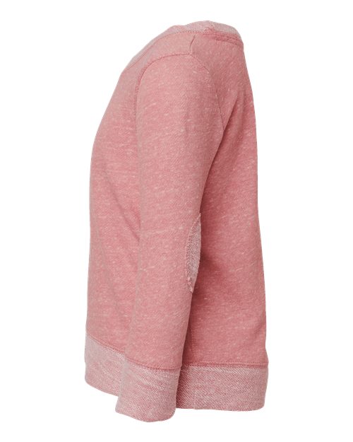 Toddler Harborside Mélange French Terry Crew | USA Decoration