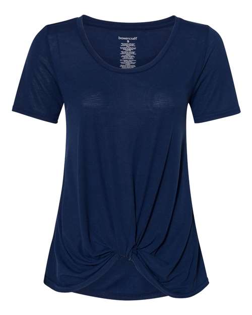 Women's Twisted Short Sleeve T-Shirt | USA Decoration