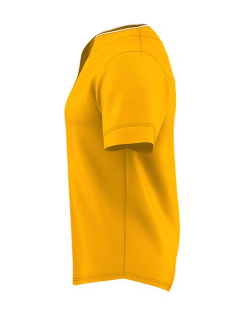 Youth Two Button Mesh Baseball Jersey with Piping | USA Decoration