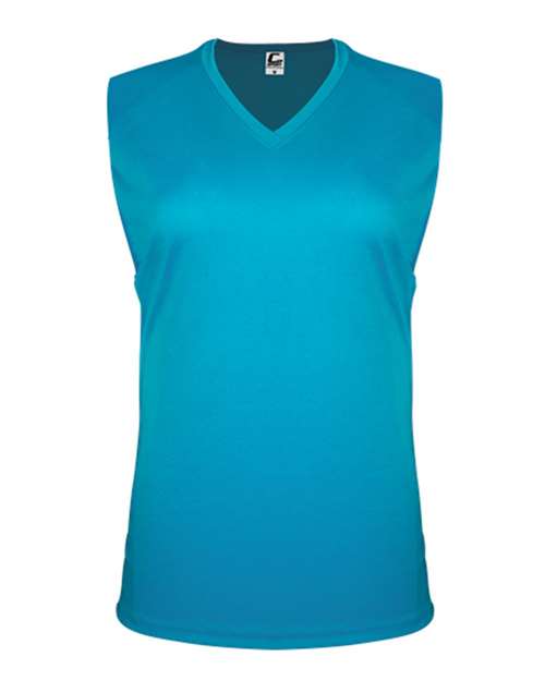 Women's Sleeveless V-Neck T-Shirt | USA Decoration