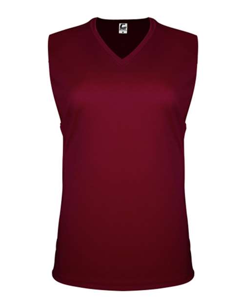 Women's Sleeveless V-Neck T-Shirt | USA Decoration
