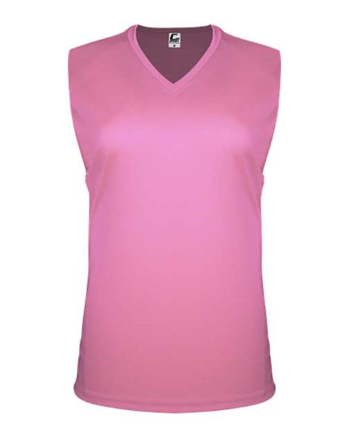 Women's Sleeveless V-Neck T-Shirt | USA Decoration