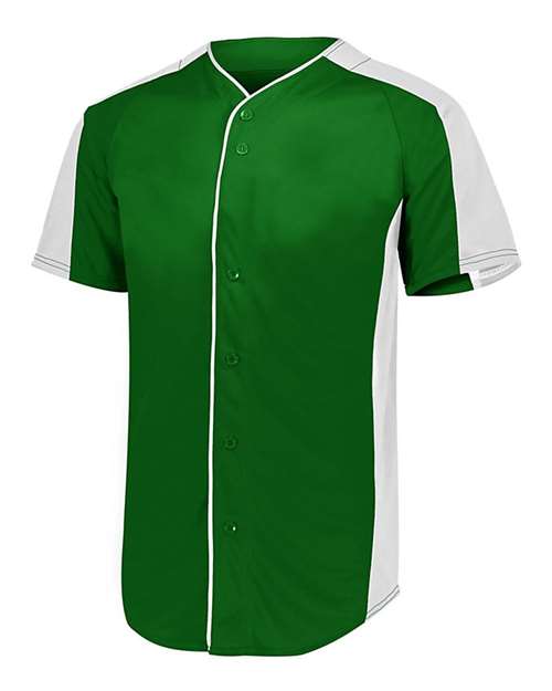 Full Button Baseball Jersey | USA Decoration