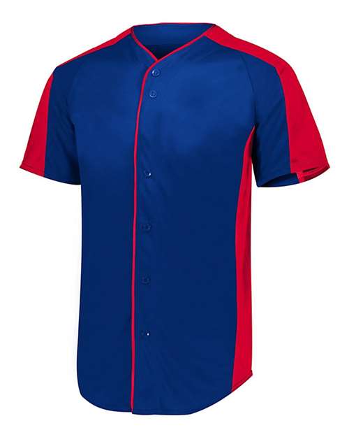 Full Button Baseball Jersey | USA Decoration