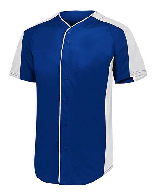 Full Button Baseball Jersey | USA Decoration