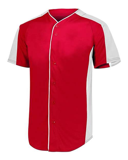 Full Button Baseball Jersey | USA Decoration