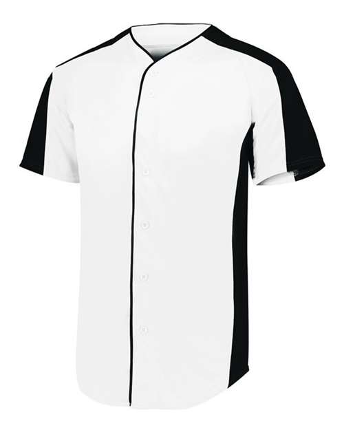 Youth Full Button Baseball Jersey | USA Decoration