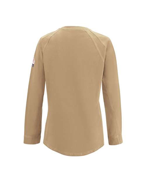 iQ Series® Comfort Knit Women's Long Sleeve Tee | USA Decoration