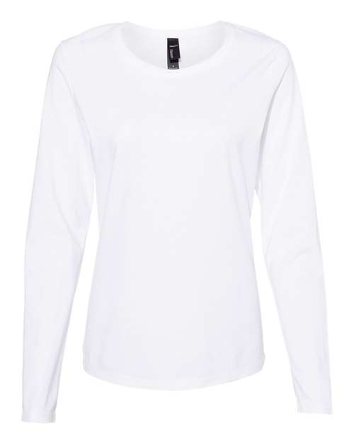 Perfect-T Women’s Long Sleeve Scoopneck T-Shirt | USA Decoration