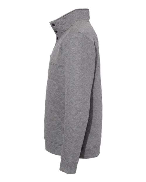 Quilted Snap Pullover | USA Decoration