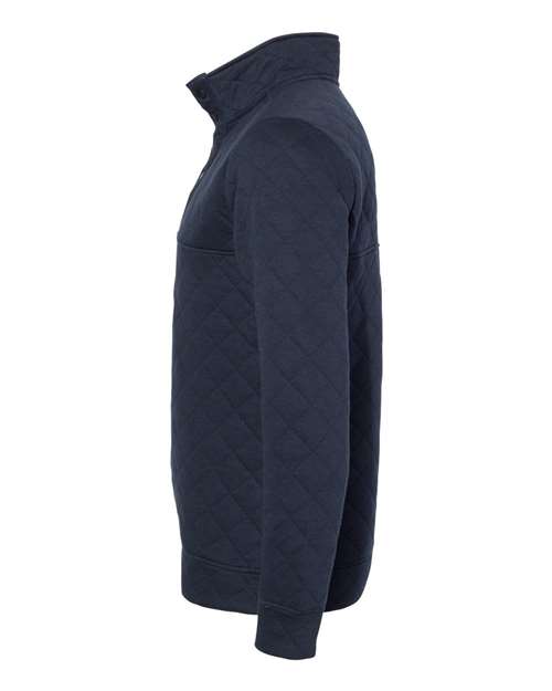 Quilted Snap Pullover | USA Decoration