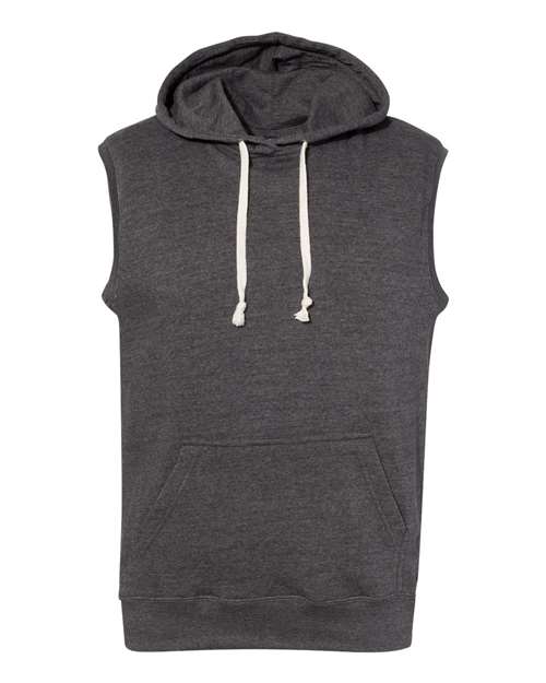 Triblend Sleeveless Hooded Sweatshirt | USA Decoration
