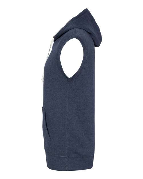 Triblend Sleeveless Hooded Sweatshirt | USA Decoration