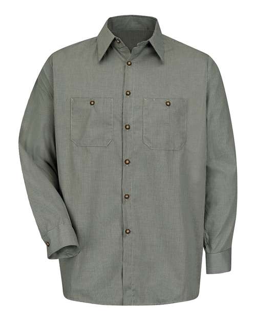 Premium Long Sleeve Work Shirt - Tall Sizes | USA Decoration