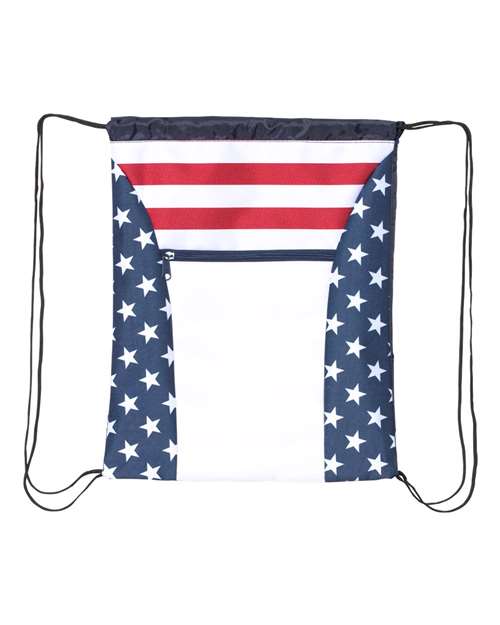 Americana Drawstring Bag | USA Decoration