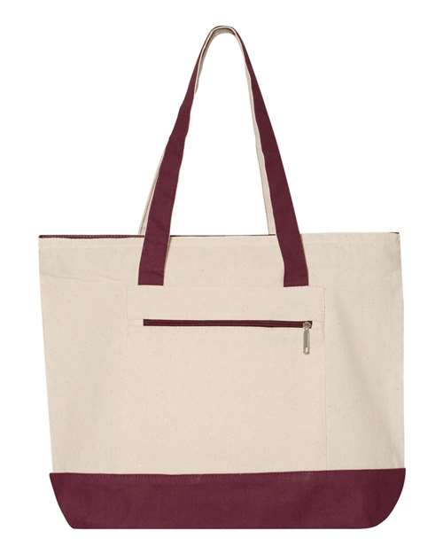 19L Zippered Tote | USA Decoration