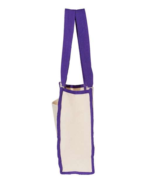 14L Tote with Contrast-Color Handles | USA Decoration