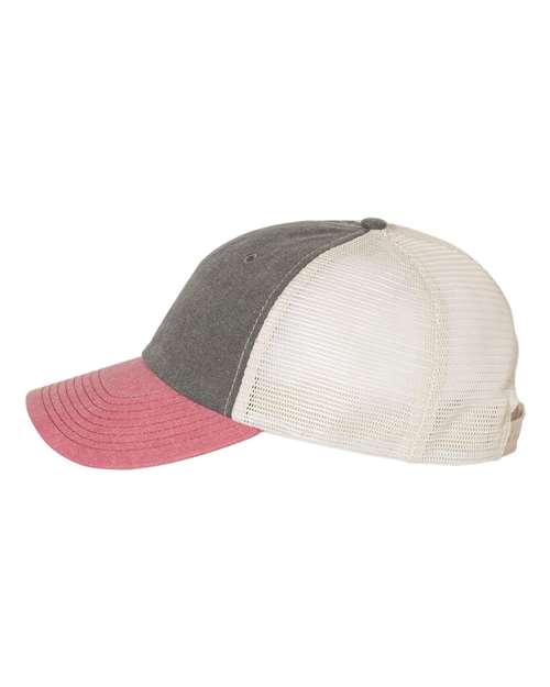 Pigment-Dyed Trucker Cap | USA Decoration