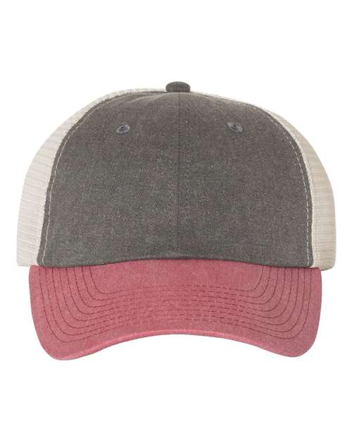Pigment-Dyed Trucker Cap | USA Decoration