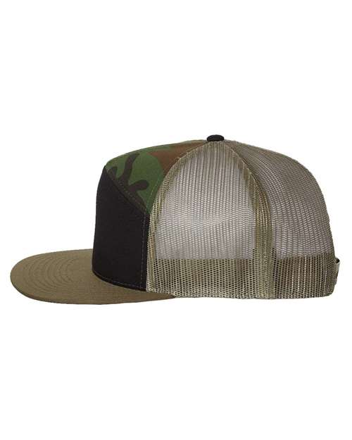 Seven-Panel Trucker Cap | USA Decoration