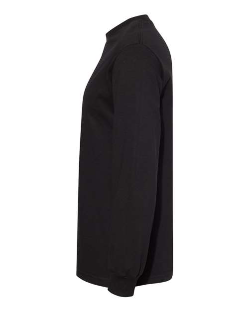 Heavyweight Cotton Long Sleeve Tee | USA Decoration