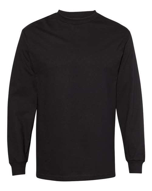 Heavyweight Cotton Long Sleeve Tee | USA Decoration