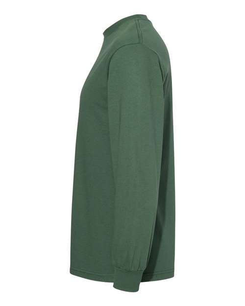 Heavyweight Cotton Long Sleeve Tee | USA Decoration